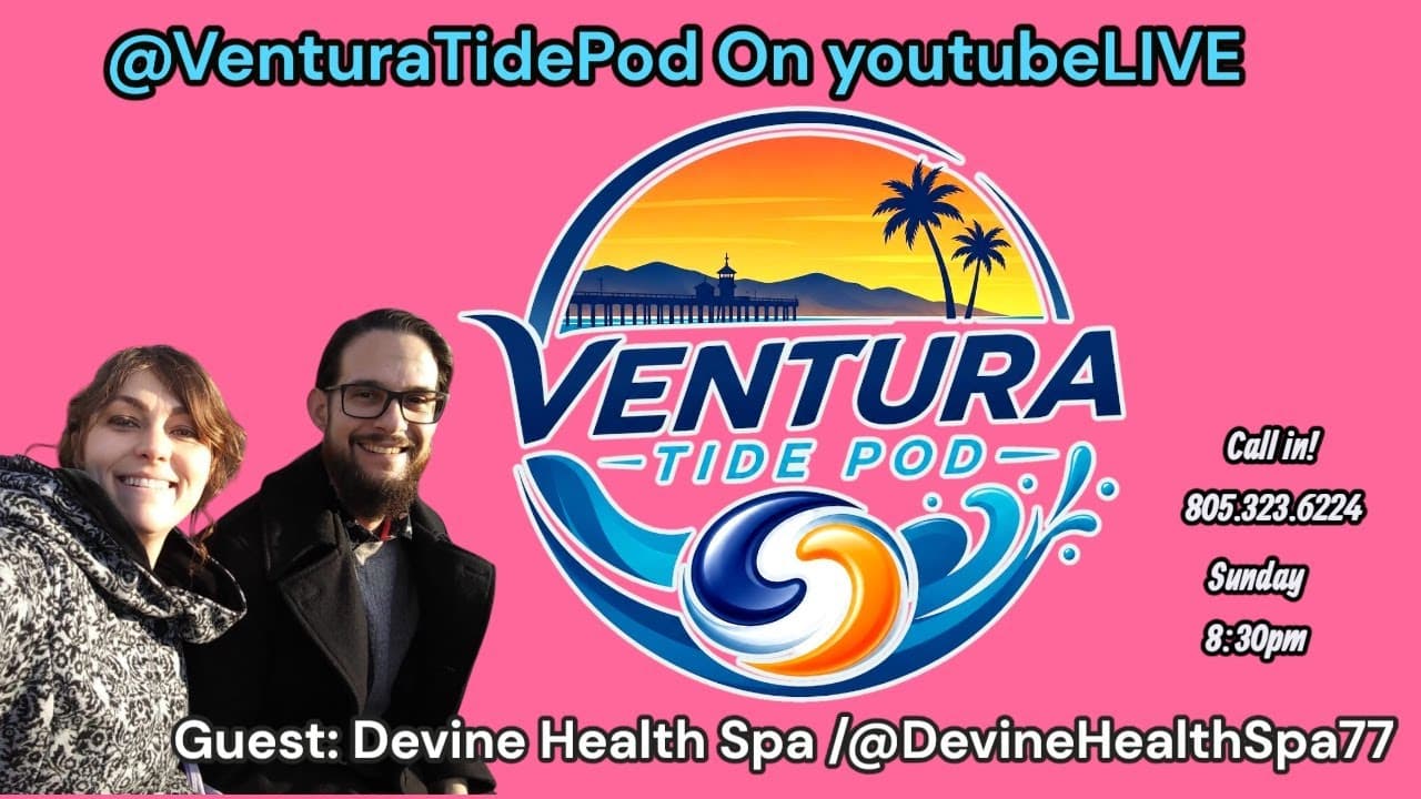 Devine Health Spa, local Ventura Healers LIVE call in 805.323.6224