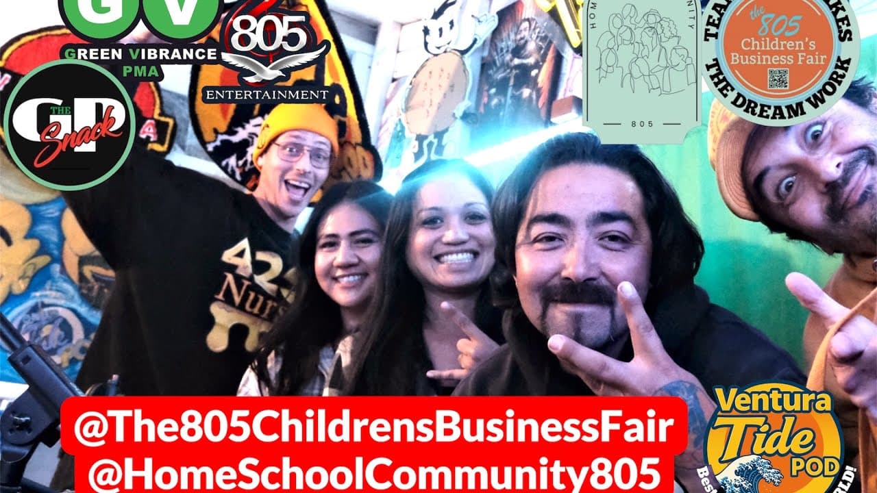 Home schooling and business for the 805 kids with @the805ChildrensbusinessFair