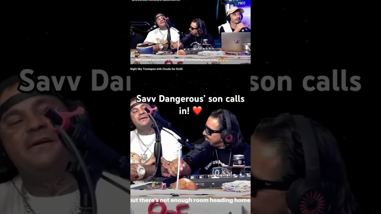 Heartwarming moment. #podcast