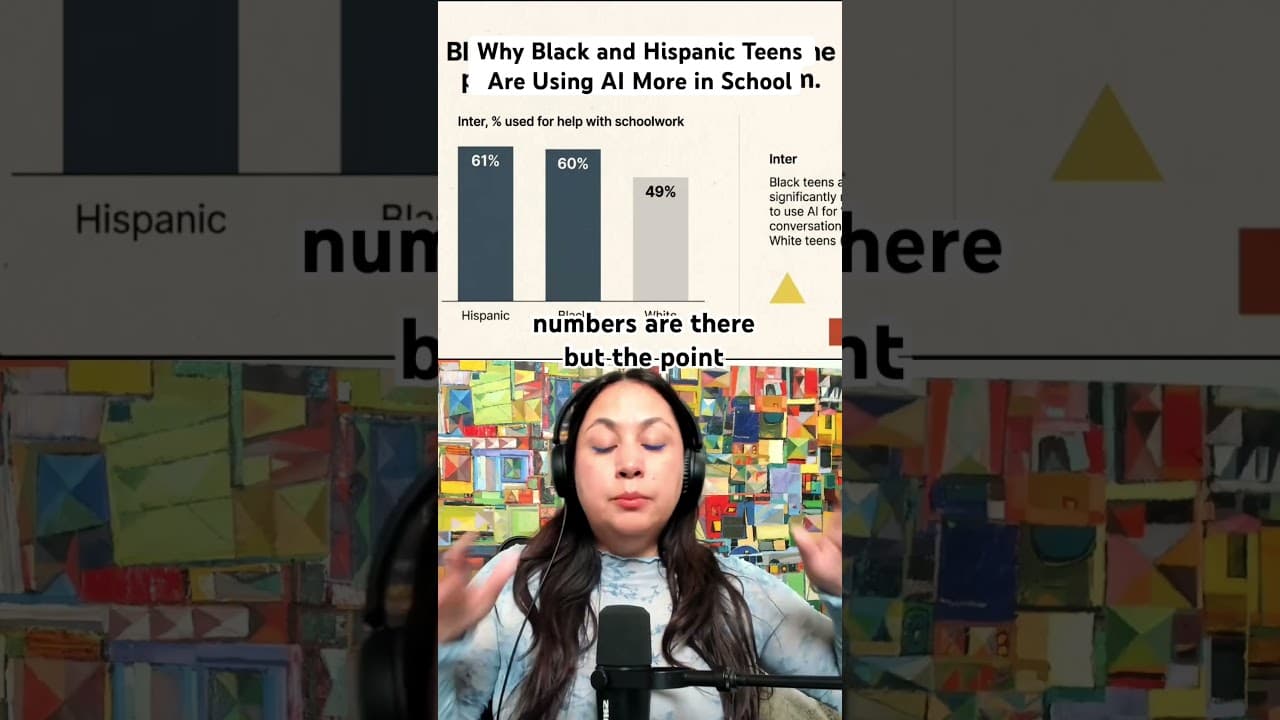 AI Is Becoming a Tutor for Black and Hispanic Teens #ai #genz