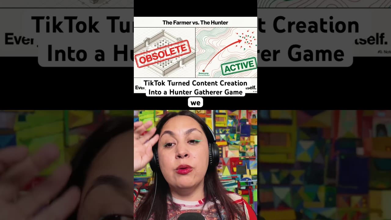 The Old Follower System Collapsed, Now Creators Have to Hunt #medialiteracy #anthropology #gamer