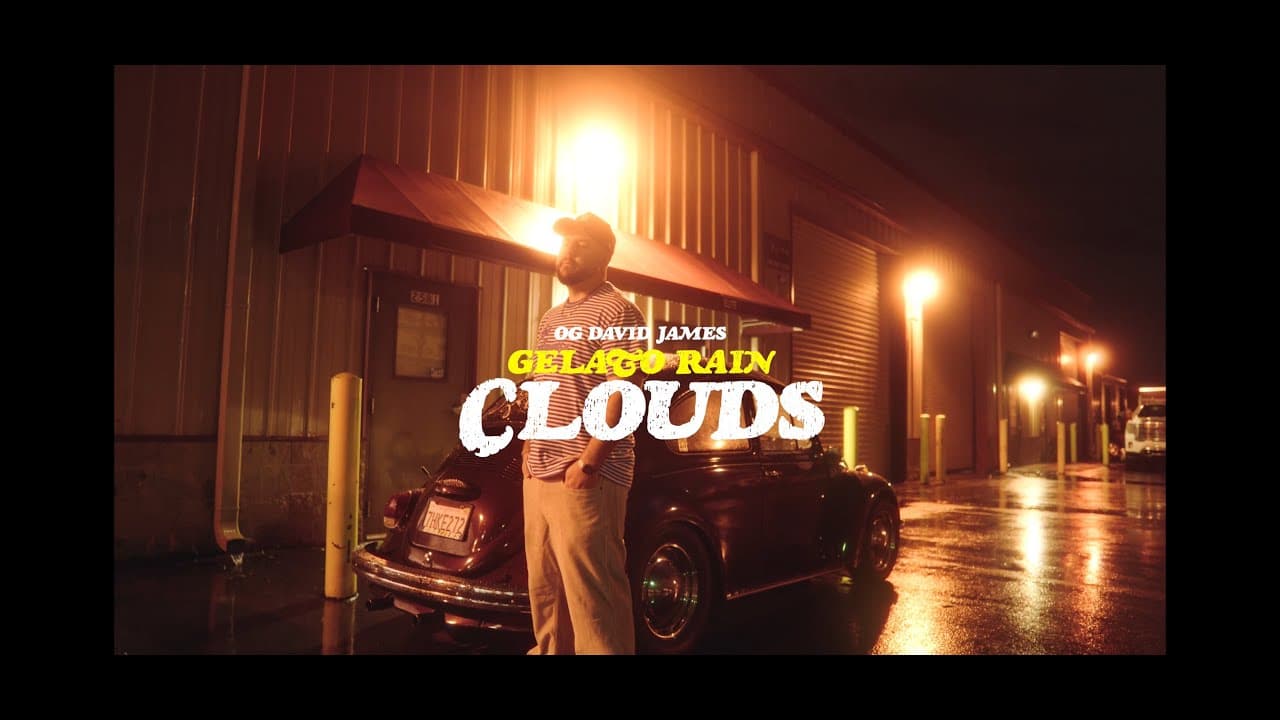 OG DAVID JAMES - GELATO RAIN CLOUDS (VISUALIZER) #cinematic #rap #theunderdawgs